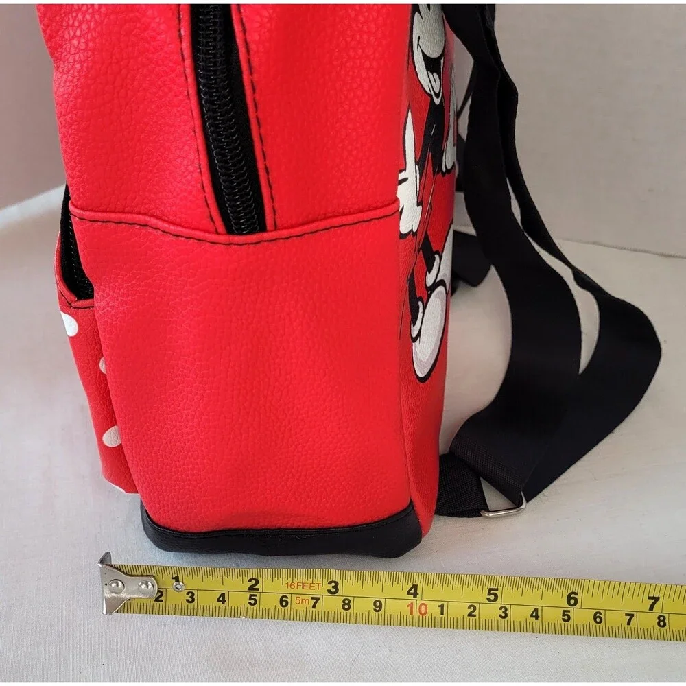 Disney Mickey Minnie Mouse Mini Backpack NWT Red
